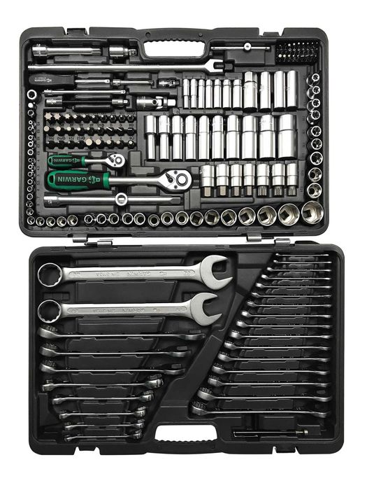 Набір інструментів Garwin Pro 108 ел хром-ванадій набор головок ключей