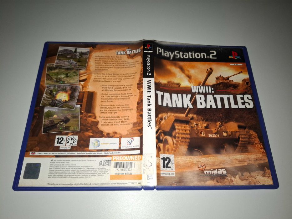 WWII: Tank Battles - Sony PS2
