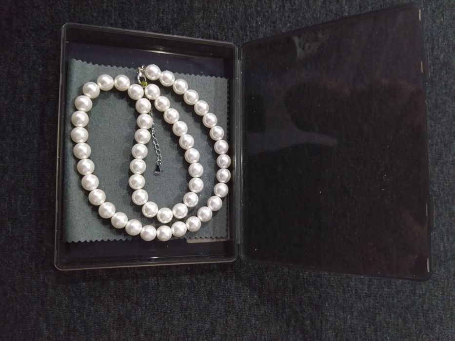 Perły piękny naszyjnik z pereł Wysyłka
