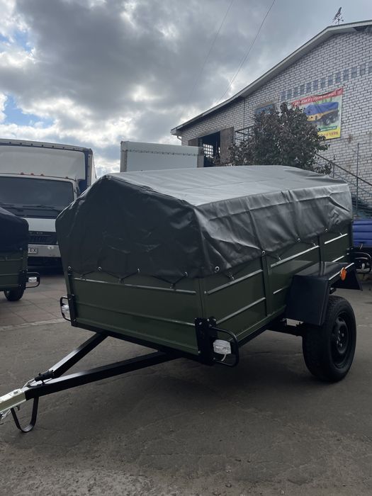 АКЦИЯ заводская цена. 2000*1300 Прицеп темный-хаки Причіп Причеп