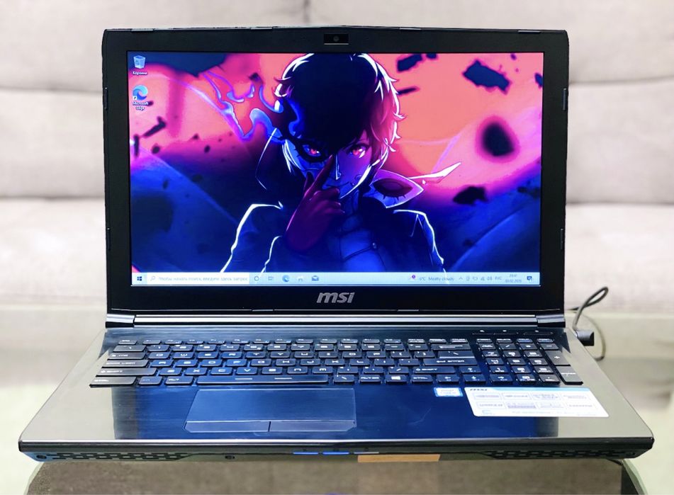 MSI GL62/HD/i5-6300HQ/3.2 GHz/16 ГБ/SSD 128/GeForce 940MX/2 ГБ