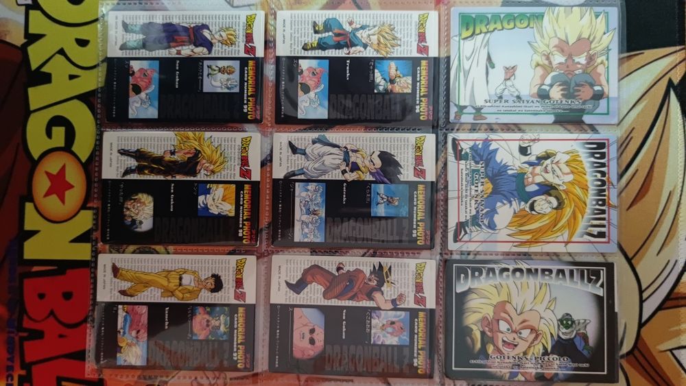 Cartas Dragon Ball Memórial