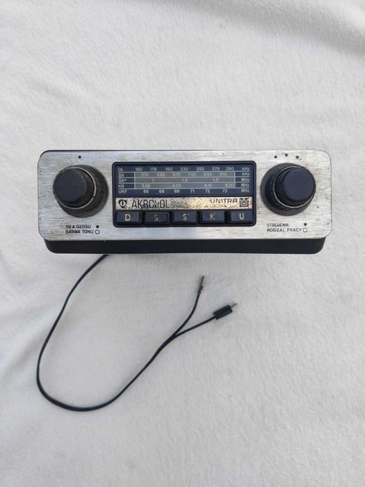 Radio samochodowe UNITRA