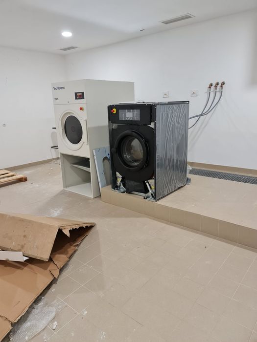 Lavandaria para alojamento local lavar e secar