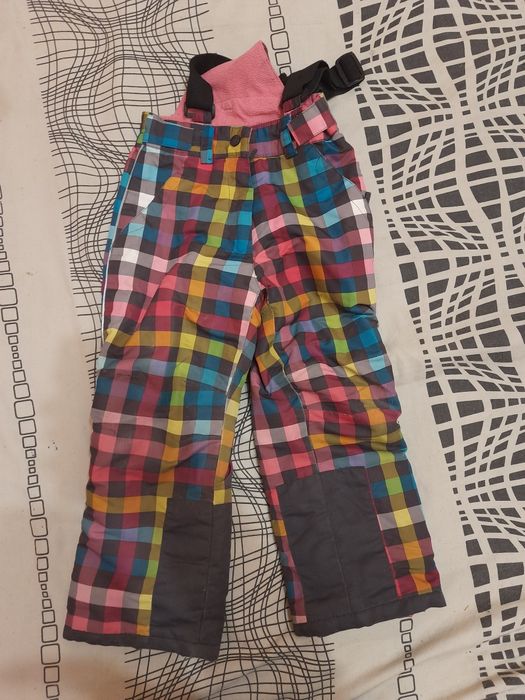 Курточка, пуховик на девочку H&M р.134, штаны, брючки, цены снижены