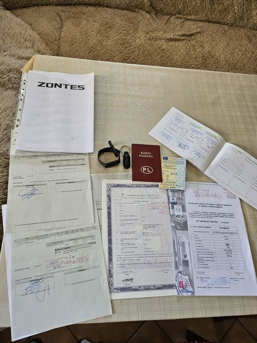 Zontes 125 U zadbany mały przebieg 8000 tys km