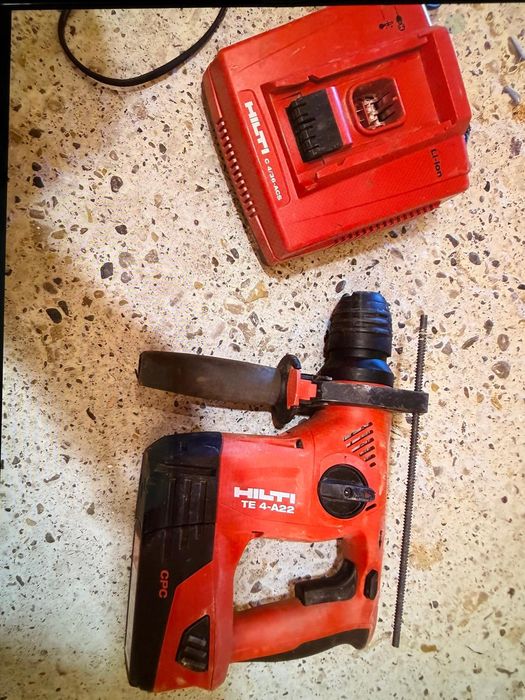 Martelo perfurador a bateria Hilti TE 4-22