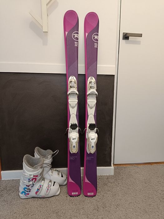 Komplet narty i buty narciarskie Rossignol