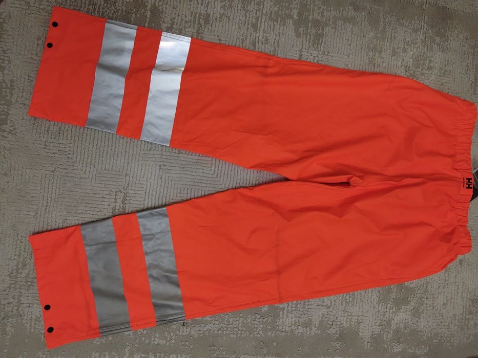 Helly Hansen spodnie odblaskowe przeciwdeszczowe xl