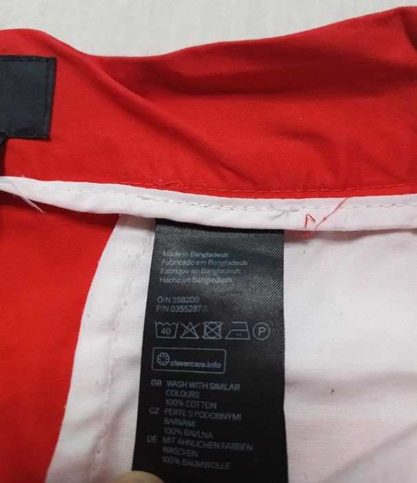 Шорти H&M L  червоні в ідельному стані