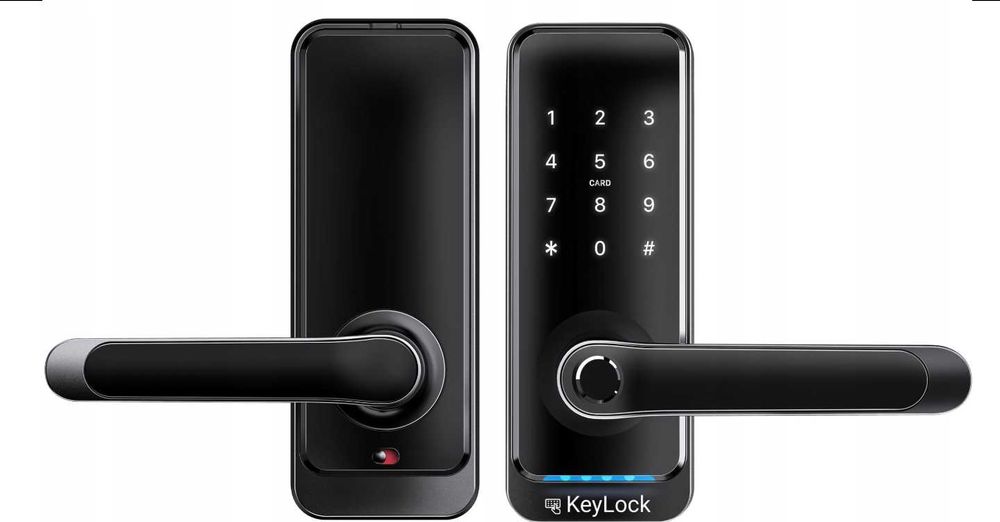 Klamka zamek na kod karta aplikacja TTLock zamek elektroniczny WiFi