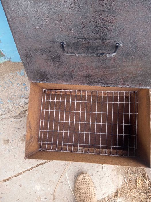 Ящик для копчения металлический