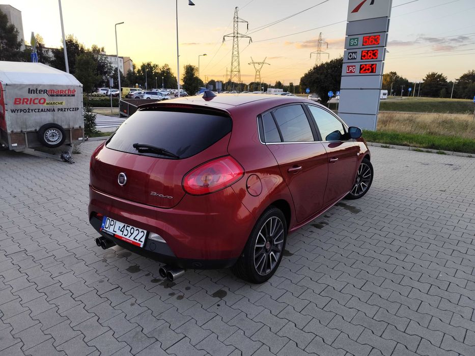 Fiat Bravo 1.4 Turbo T-jet 150KM + gaz (LPG), SPORT