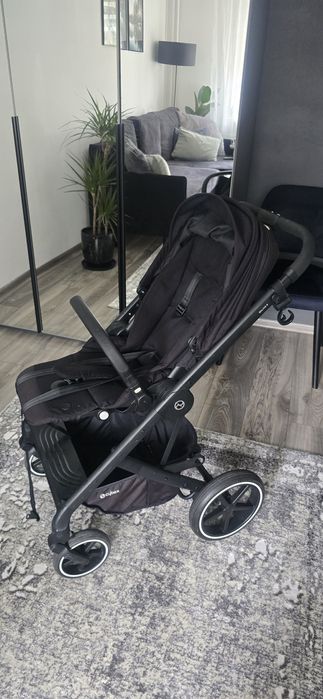 Wózek spacerowy Cybex Balios S Lux czarny z regulowanym oparciem