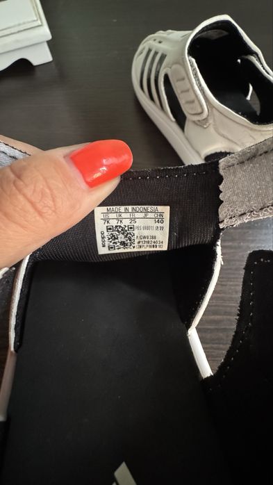 дитячі сандалі adidas Water Sandal, 25р
