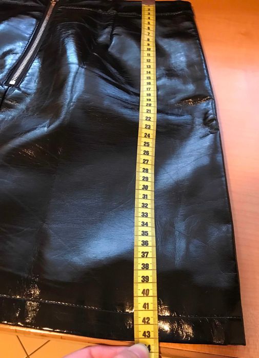 PRIMARK spódnica eko-skóra błysk r.38/40 j.nowa