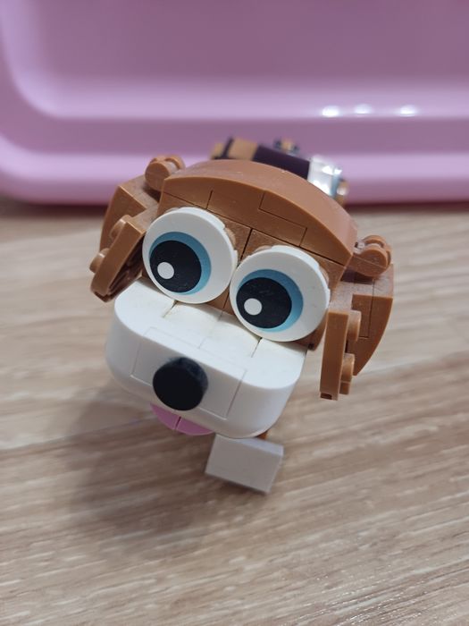 Lego creator zestaw klocków piesek Lego 3w1 urocze psy, pieski, króliczek