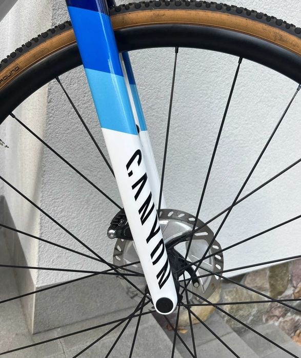 Canyon Inflite CF SL 7 rower gravel / przełaj (CX) malowanie Alpecin