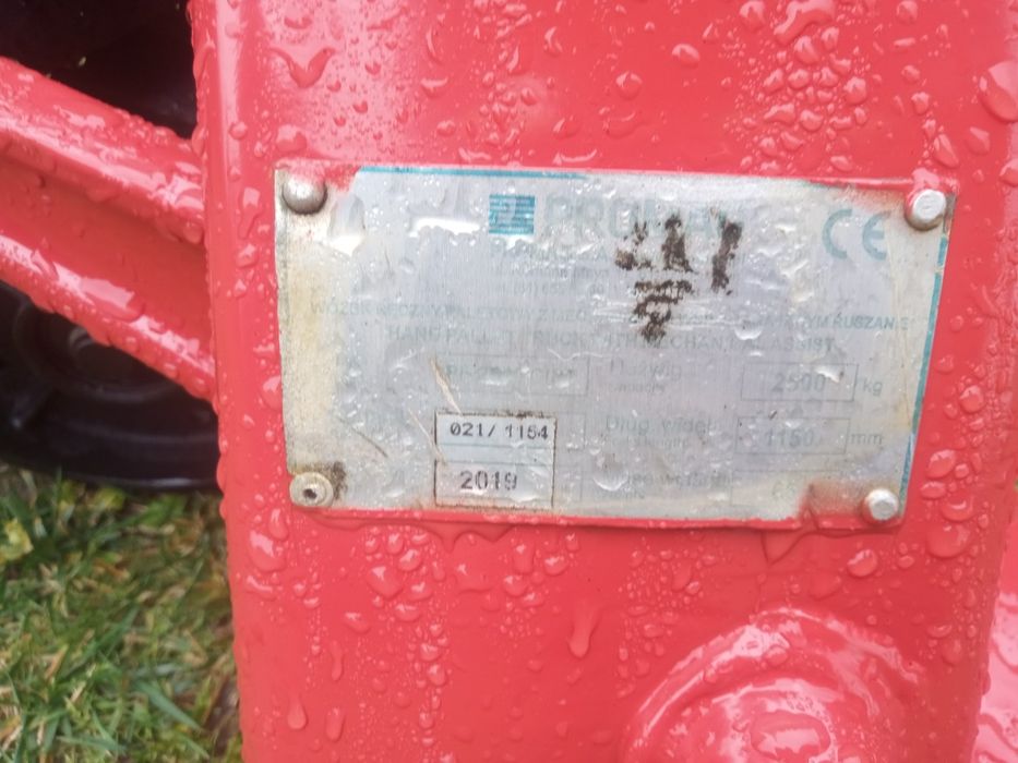 Wózek paleciak promag 2019