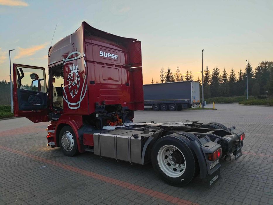 Scania   124 420  Low-deck TACHOGRAF TARCZKA