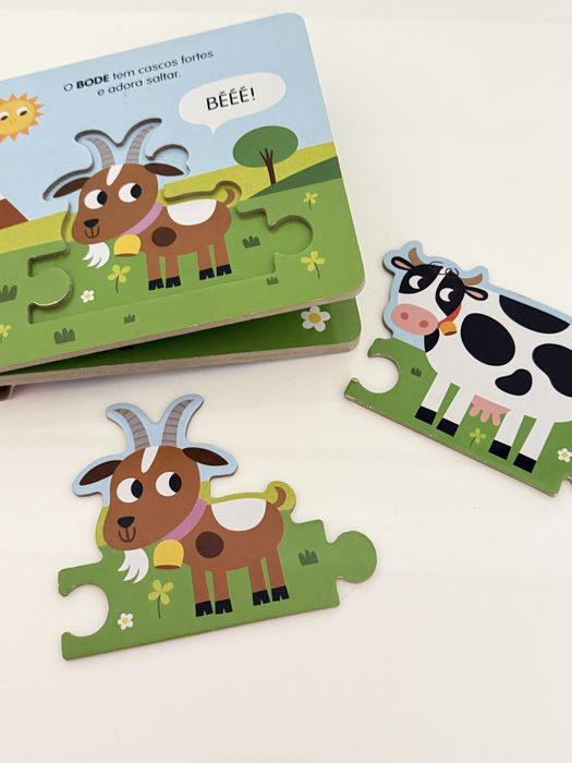 Livro tipo puzzle