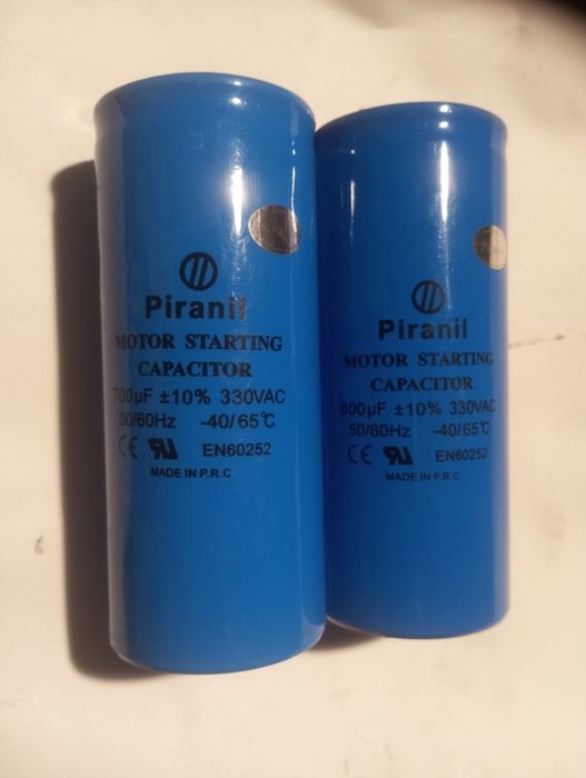Пусковий конденсатор 700uF 330V Piranil для електродвигунів