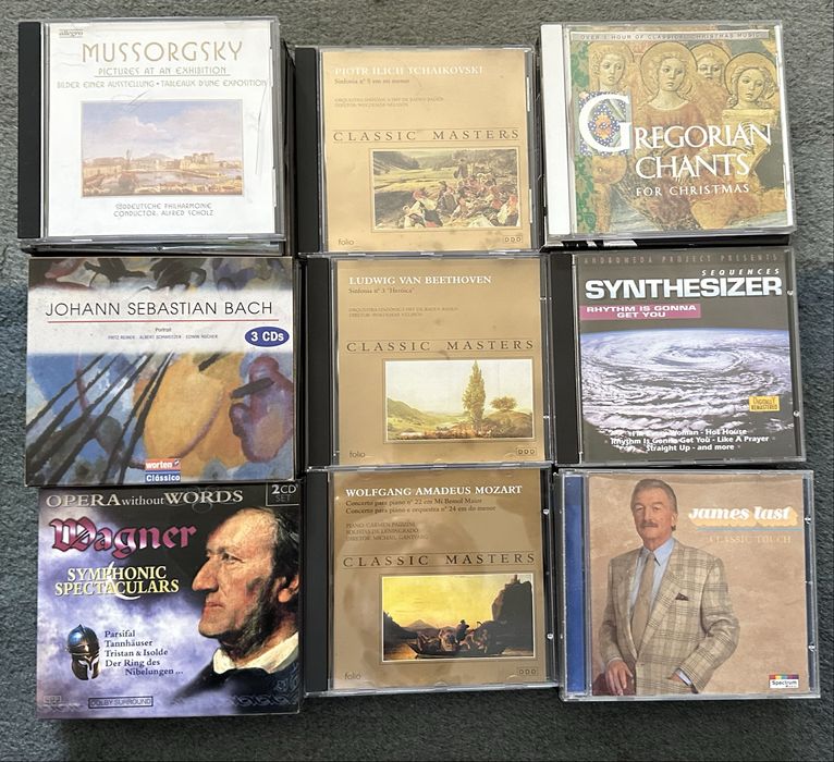 70 CD’s de Musica Clássica em bom estado