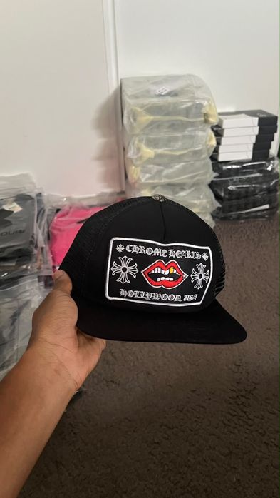 chapéu chrome hearts