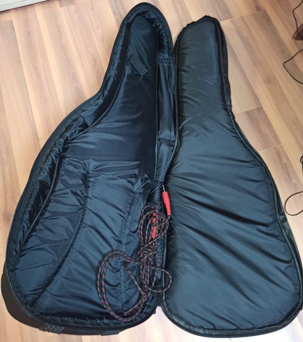 Gitara elektryczna Burn London cobra + akcesoria przewody