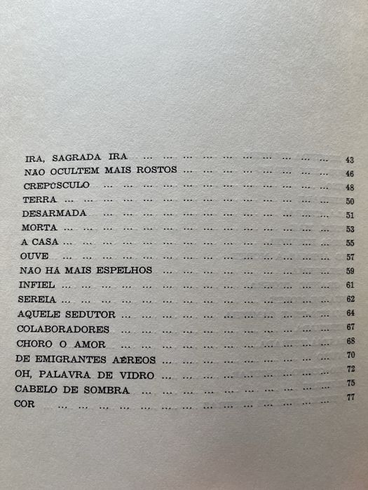 A Segunda Imagem, Natércia Freire (1.ª Edição)