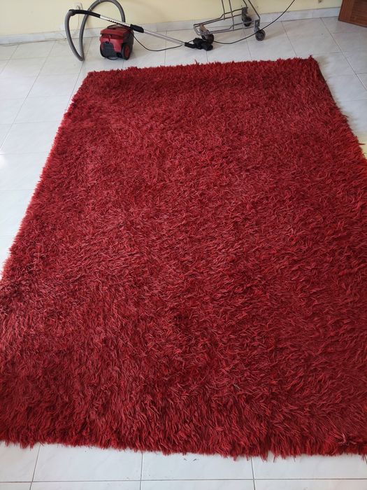 Tapete vermelho grande