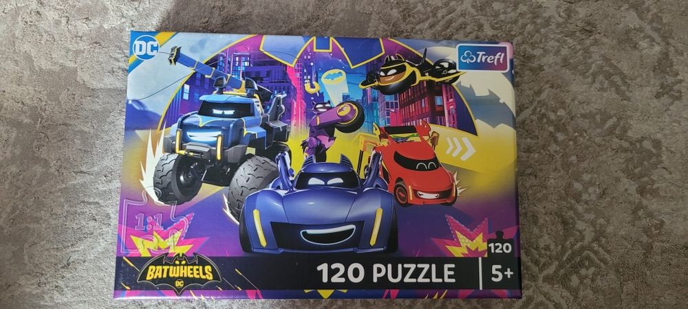 Puzzle z motywem samochodów