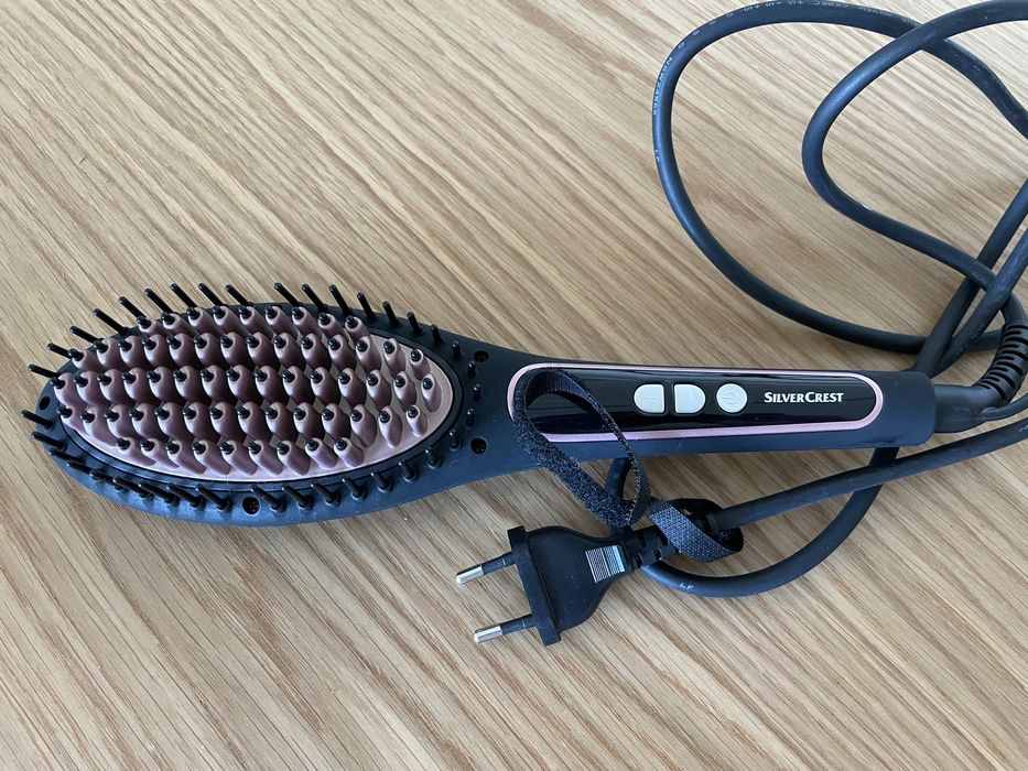 Escova de cabelo elétrica