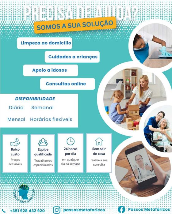 Serviços Domiciliários "Passos Metafóricos"