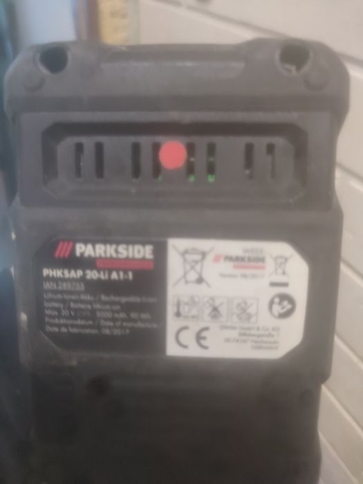 Parkside аккумуляторная болгарка