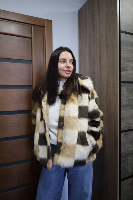 Шубка, куртка, Екошуба Nasty Gal, розмір S