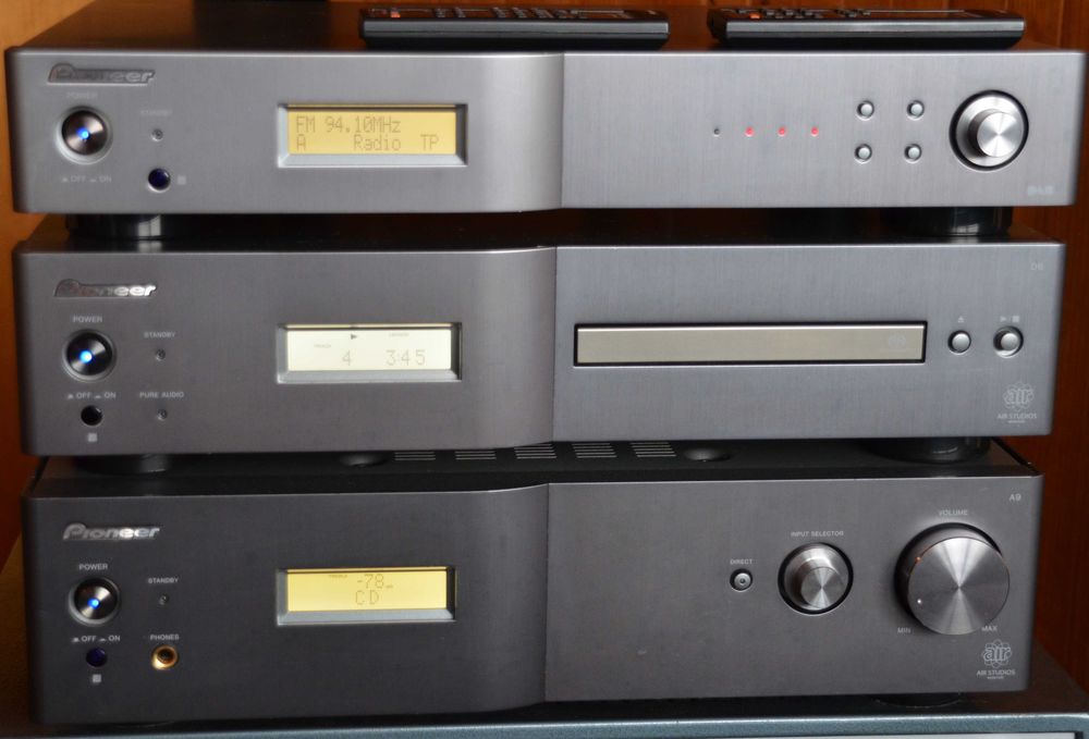 Pioneer Air Studio  G-Clef  A-A9J Dual Mono PD-D6J  F-F6J + Piloty
