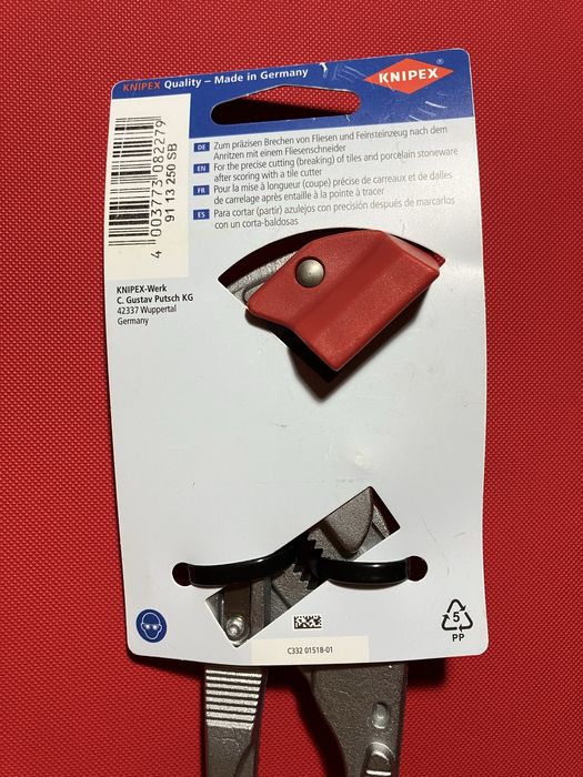 Alicate Knipex Quebra azuleijo