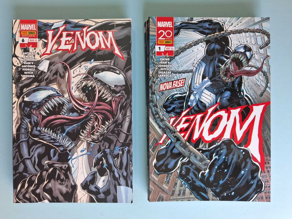 VENOM (3ª Série) - Panini Editora, 2022 - Números 1 a 10