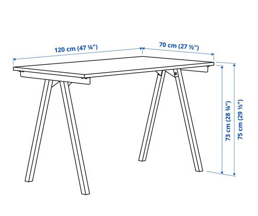 Secretária TROTTEN Ikea