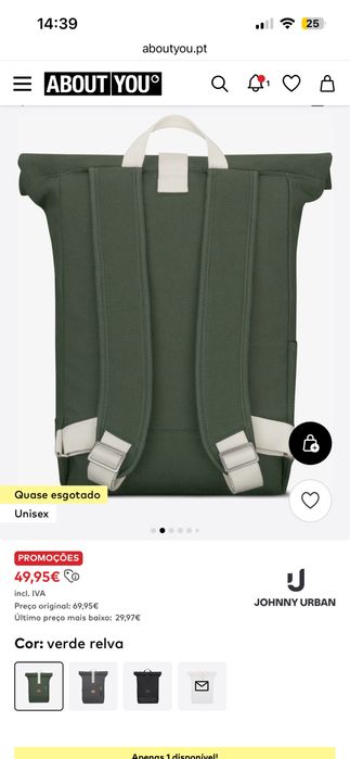 Mochila Johnny Urban
