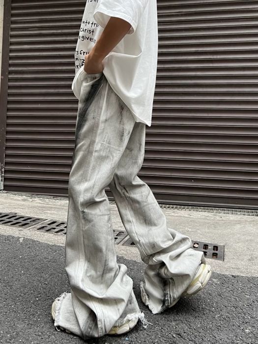 Кльош джинси opium flared jeans bootcut fit клеш фларед штани архів