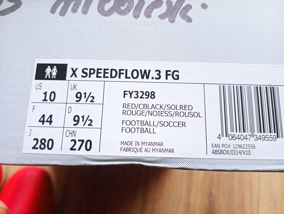 Korki adidas 44, buty