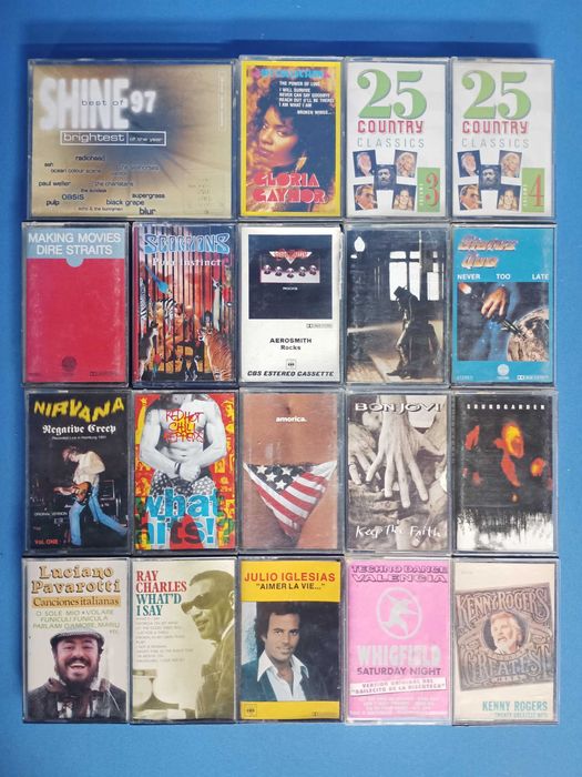 cassetes audio originais (anúncio nº2)