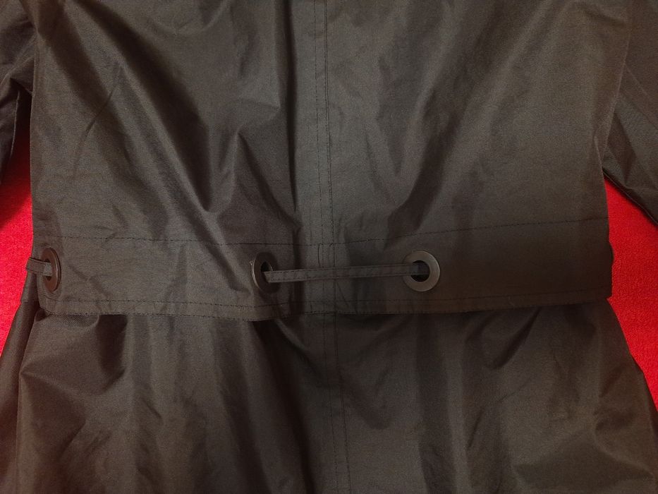 L Плащ чорний як новий