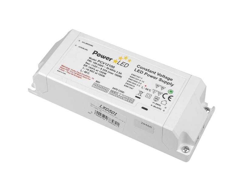 Moduł zasilacza Power LED 12V 8,33A 100W HQ