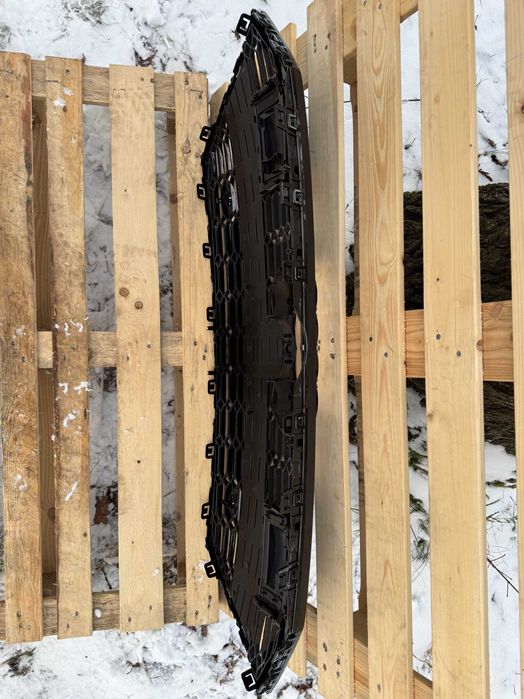 Grill Atrapa Audi A7 C8 18-22 styl RS7 ALL BLACK camera, ACC