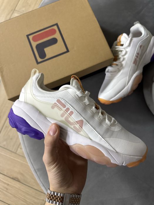 Fila Loligo Logo Sportowe Buty Damskie Kolorowe Sneakersy