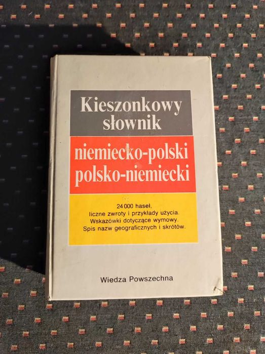 Kieszonkowy słownik niemiecko-polski polsko-niemiecki