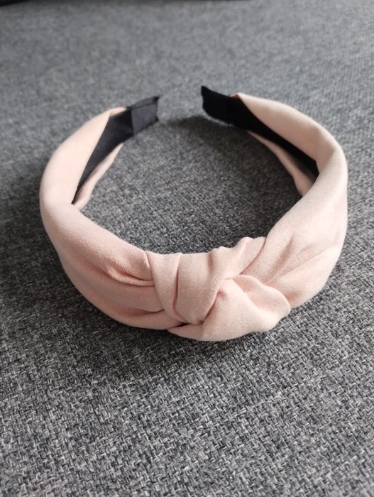 Opaska pudrowy róż